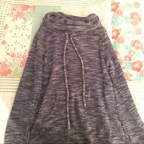 Blue pullover sweater