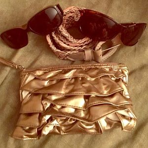 Sunglasses, Belt & Wristlet Bundle