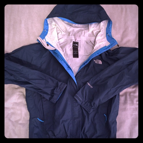 North face rain jacket size small