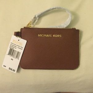 MK Specchio Jetset Small Wristlet