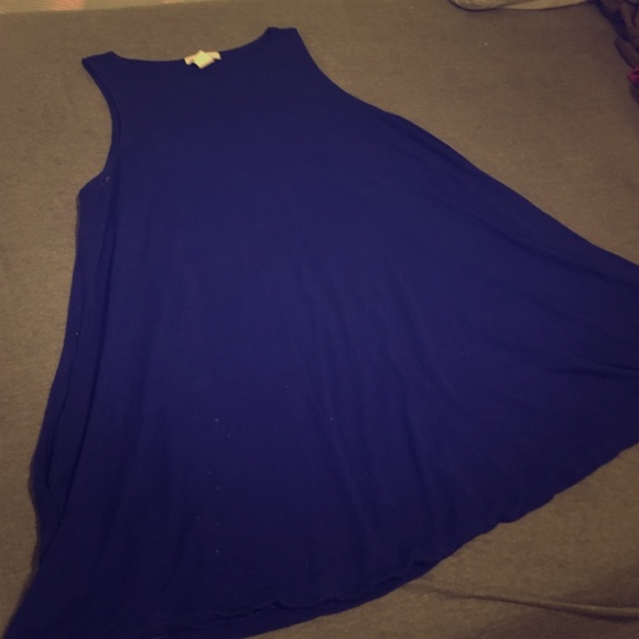 Blue H&M T shirt dress. W/ pockets. Size small