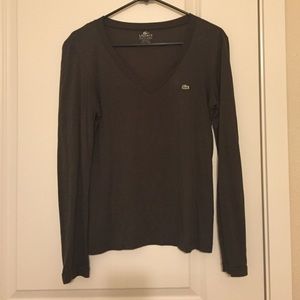 Lightweight Lacoste long sleeve shirt