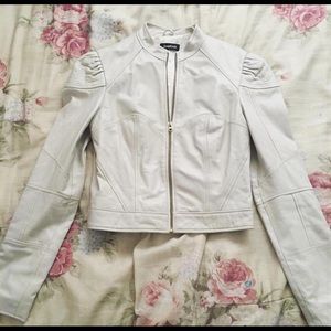 Bebe leather jacket