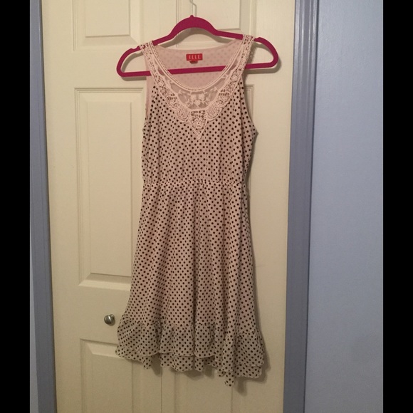 Elle polka dot dress