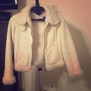 Bebe fall fur jacket