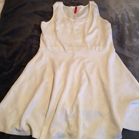 All white dress