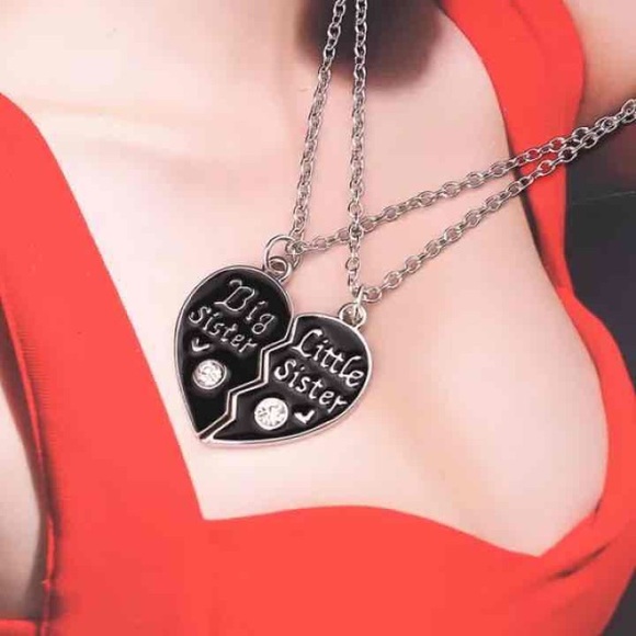 Big Sister Little Sister 2 pc necklaces