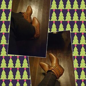 Wedged Booties