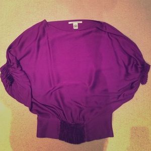 New price! Stunning DVF silk blouse!