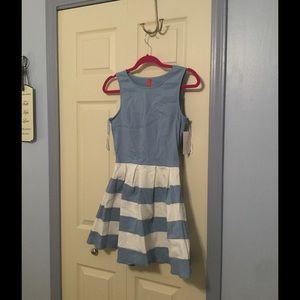 Final price! Pretty blue and white striped dress