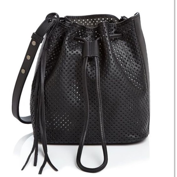 Rebecca Minkoff Star Perforated Bucket Bag