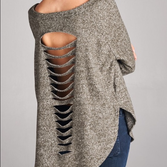 New Chic Laser Cut Top - Picture 2 of 4