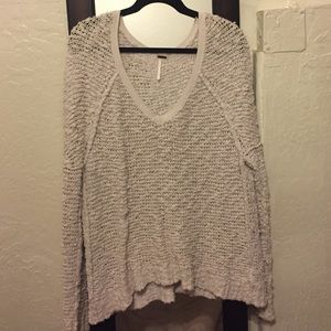 Free People oversized sweater