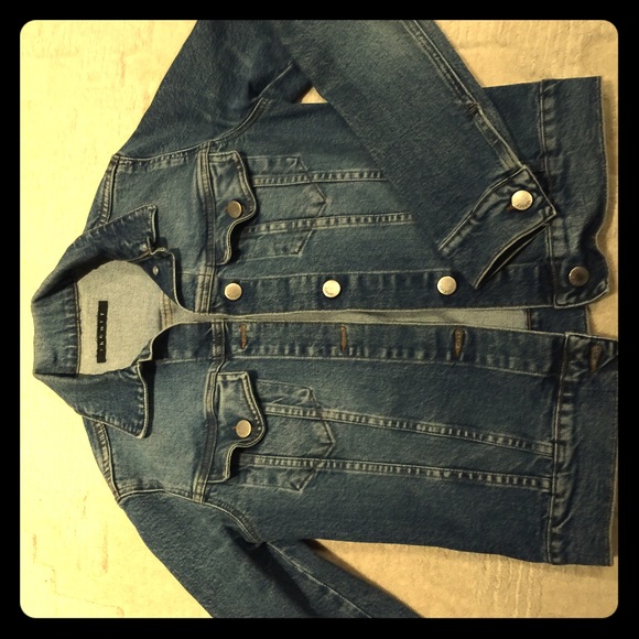 theory denim jacket P/XS