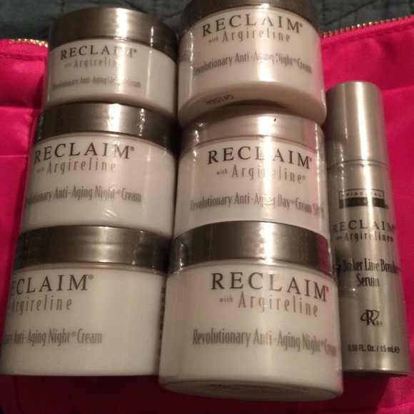 Reclaim w/ Argireline night & day creams line seru