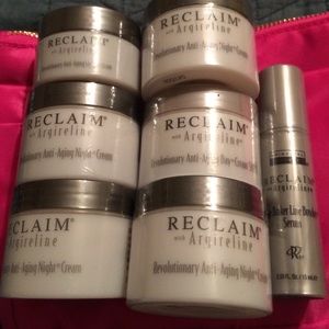 Reclaim w/ Argireline night & day creams line seru
