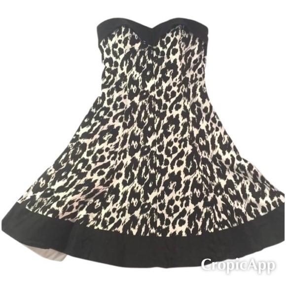 Black and White Party Dress