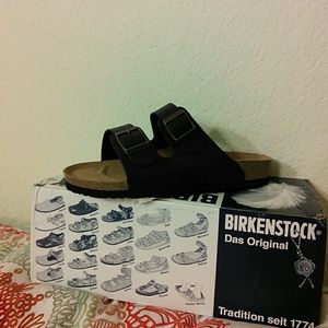 Purple Birkenstocks