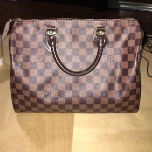 Louis Vuitton Speedy 30- Damier Ebene Canvas