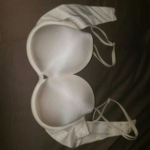 White Victoria's Secret push up bra