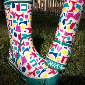 Lacoste Rain Boots!!