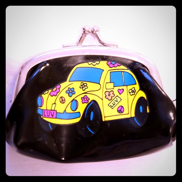Vintage VW Beetle Coin Purse