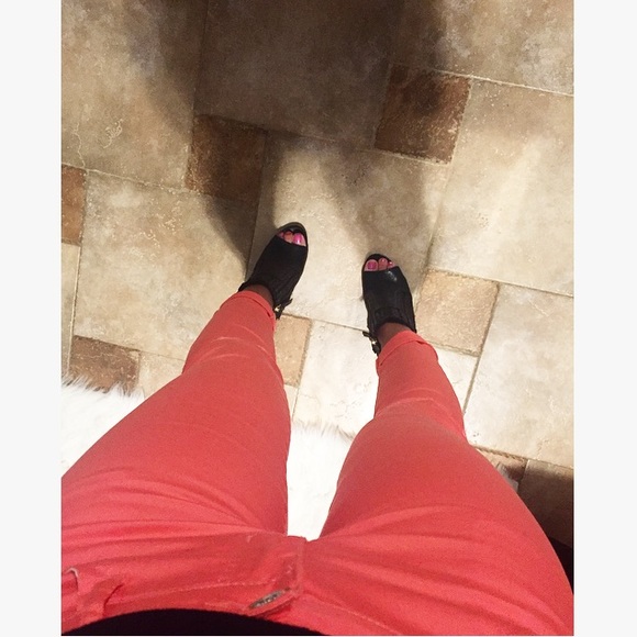 Sold! Jolt coral jeans