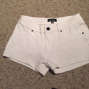 white shorts