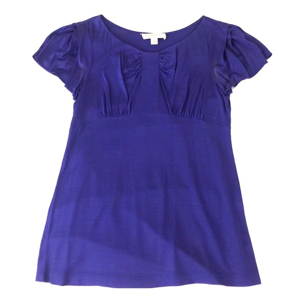 Banana Republic Royal Blue Silk Top
