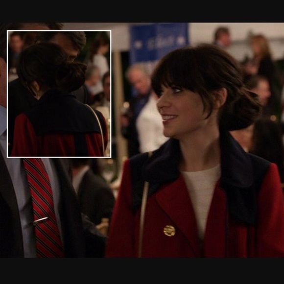 ✨F21 Red and Navy Coat✨
