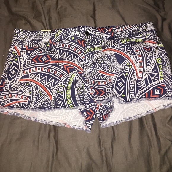 Bright print shorts