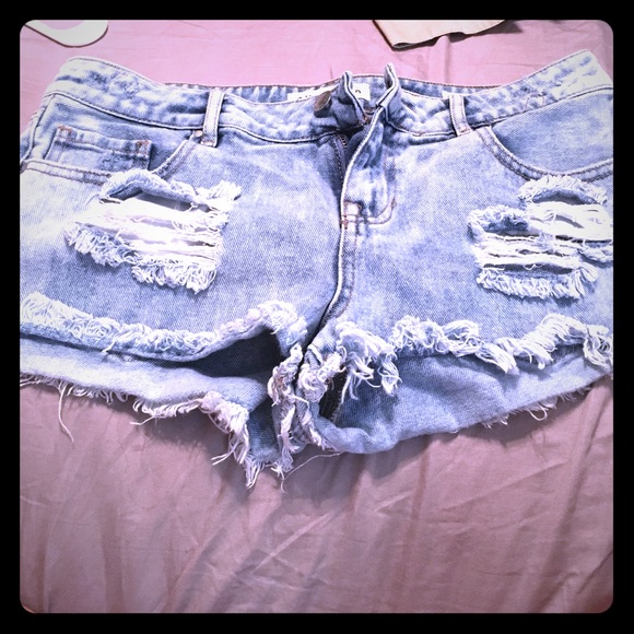 Bullhead denim shorts