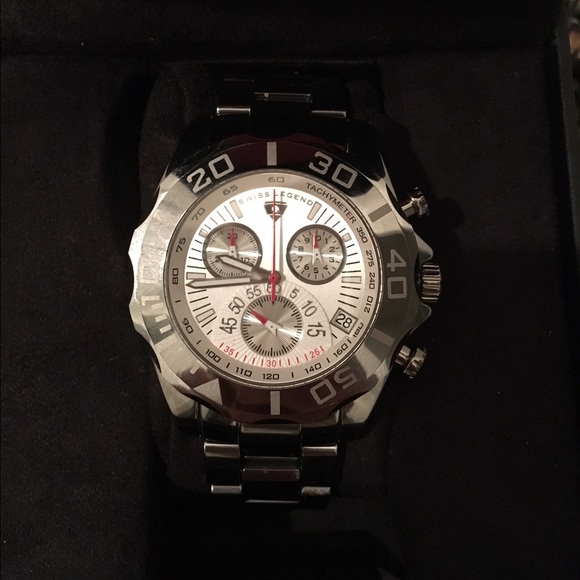 Swiss Legend Tungsten Pro Watch (white/pearl face)