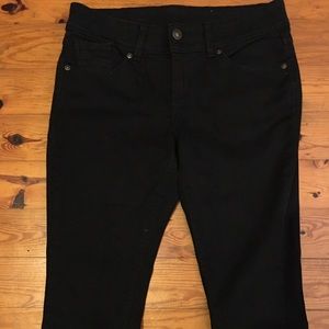 Black jeans skinny by Delia's. Size 9/10 petite.