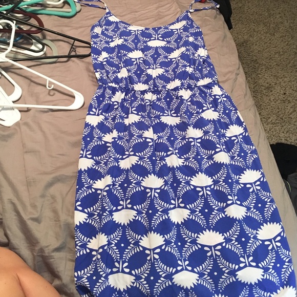 Pattern summer dress