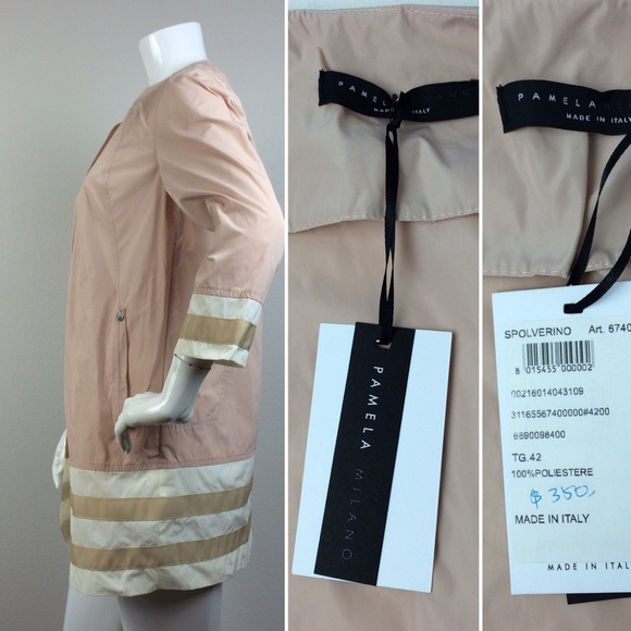 BNWT Pastel Pink Light Weight Coat. - Picture 4 of 4