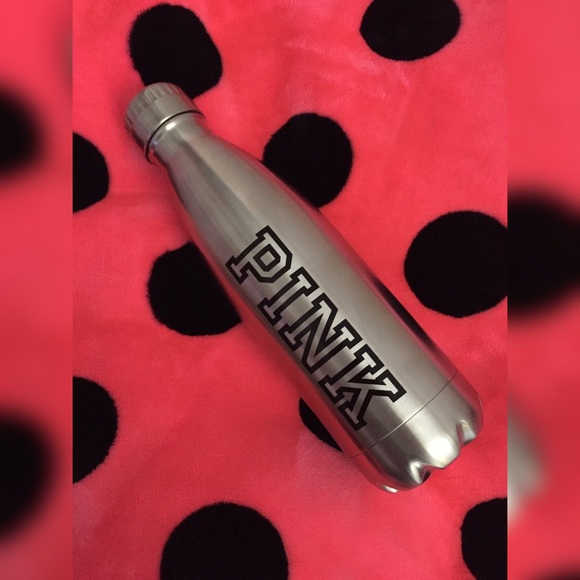 💕 New - VS PINK Metal Water Bottle