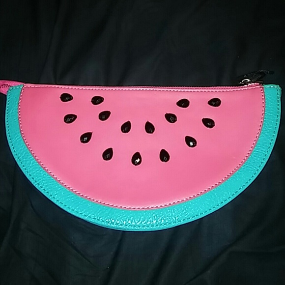 Watermelon clutch from Nasty Gal