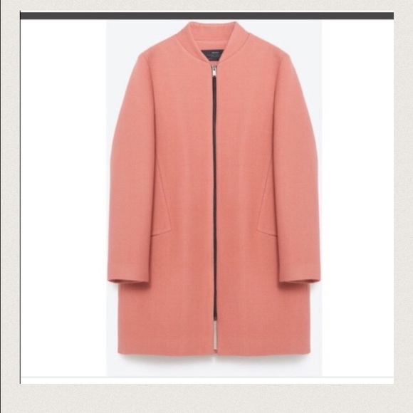 Sold - Zara pink trench coat - Picture 2 of 2