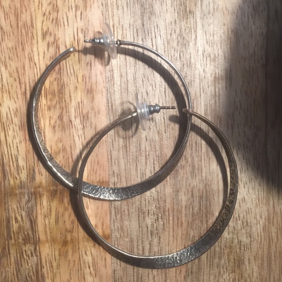 Retired Silpada hoop earrings