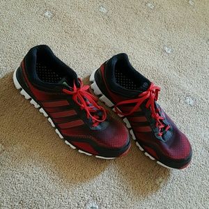 Mens Red & Black Adidas Climacool