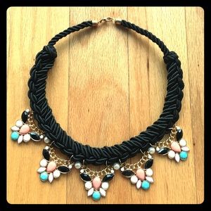 Capelli of New York Braided Statement necklace