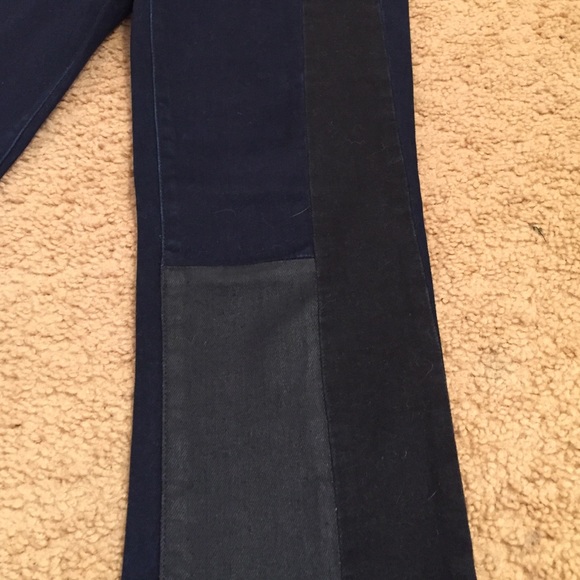 J. Crew Patchwork Toothpick Jeans - Picture 2 of 4