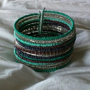 Beaded Cuff Bracelet