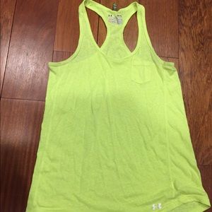 Under armour racer back tank