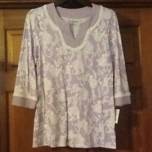 Craft & Barrow Lavender top