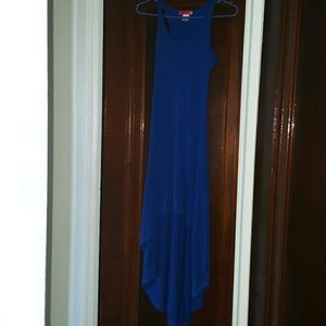 Blue dress