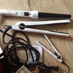 Neo flat iron and curling iron