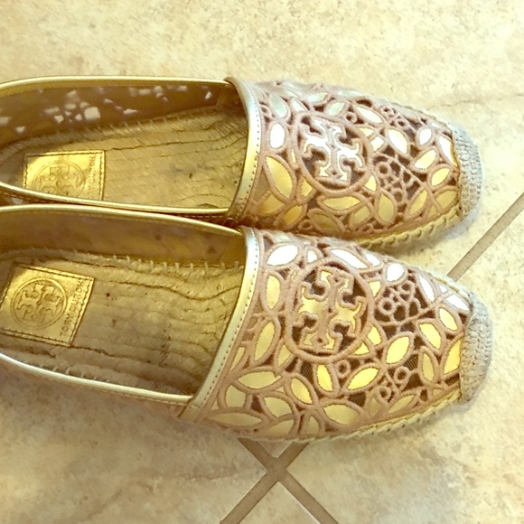 Barely worn Tory Burch espadrilles