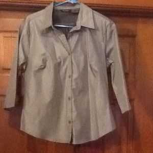 Silvery grey blouse
